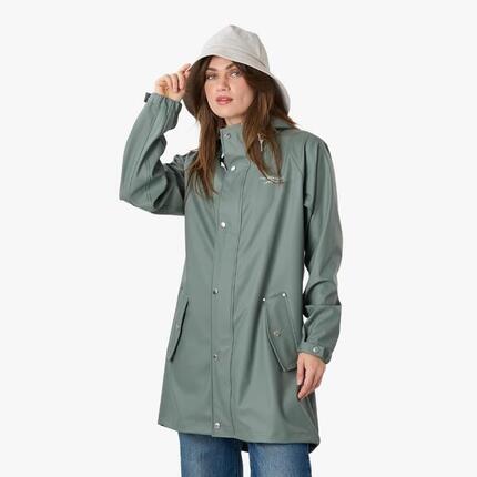 Veste de randonnée femme coupe-vent imperméable Väderöarna Coat W