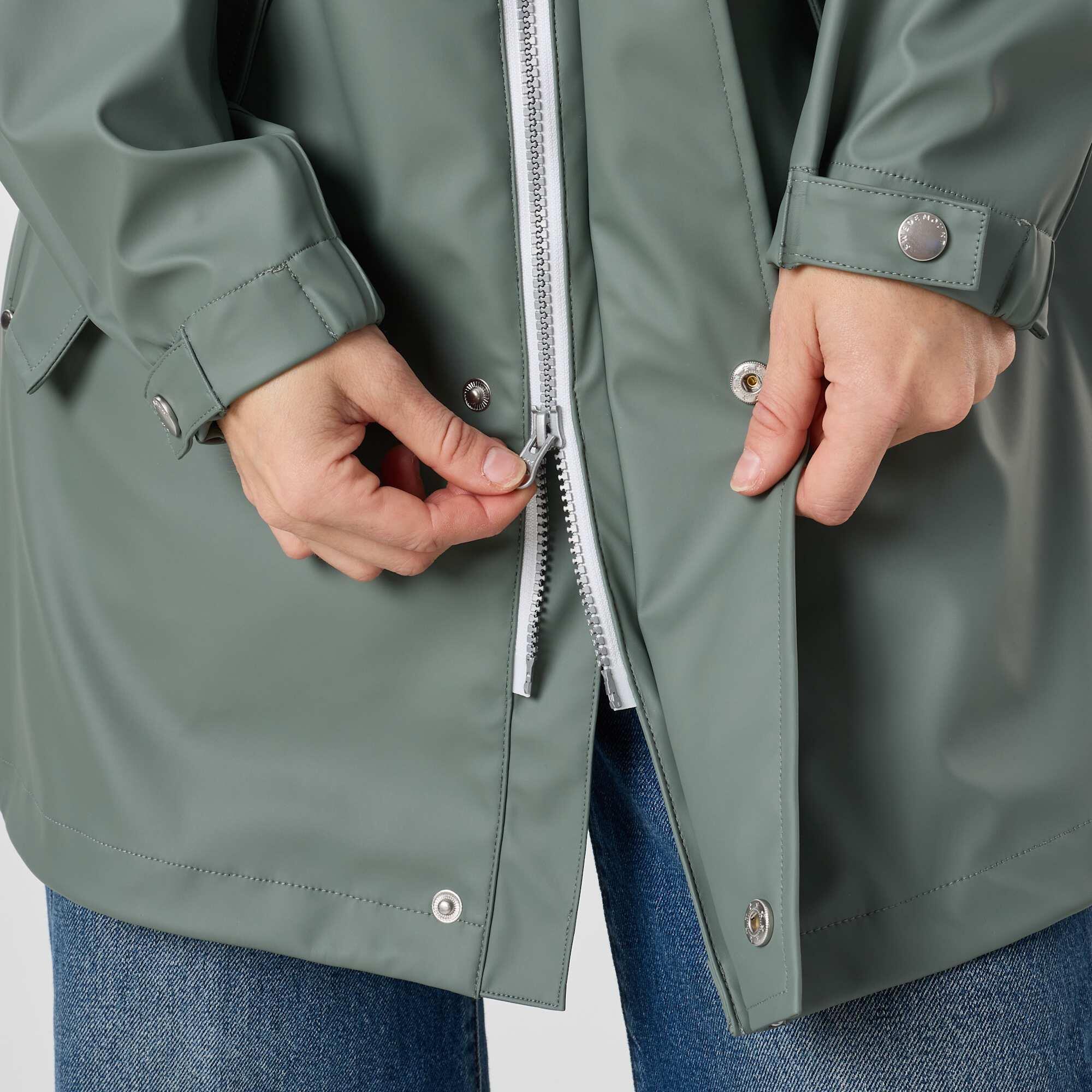 Giacca antipioggia da escursionismo da donna impermeabile Väderöarna Coat 7/8