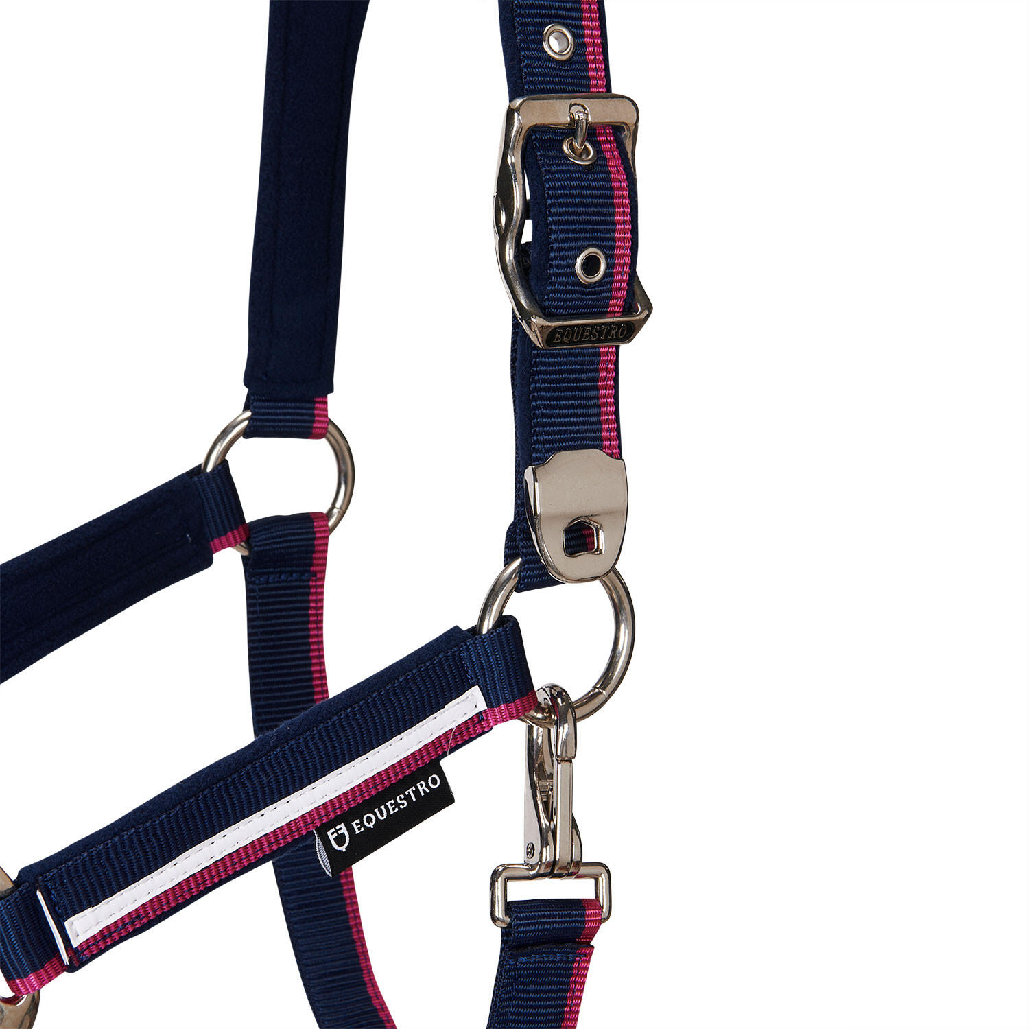 Halter met fleece voering en musketonhaak 3/5