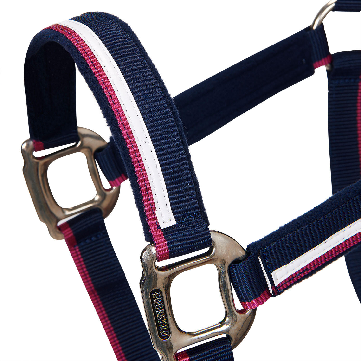 Halter met fleece voering en musketonhaak 4/5