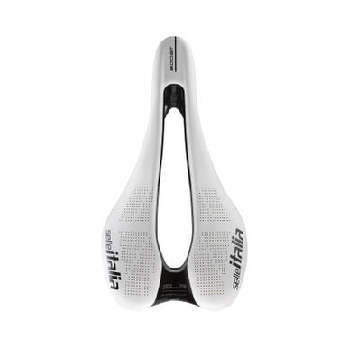 Sillín de carretera Selle Italia SLR Boost Kit Carbonio Superflow White 5/6