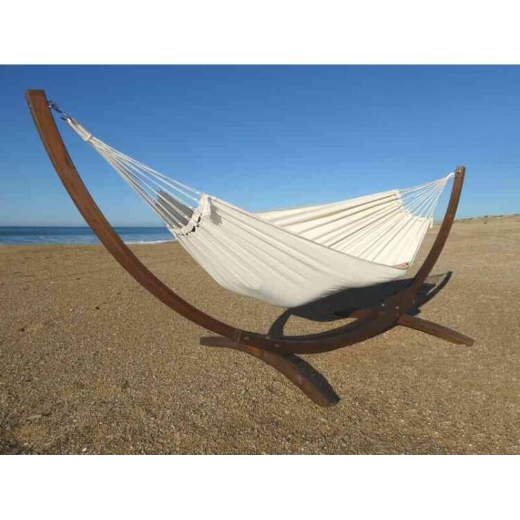 Tropical Hamac - Soporte de hamaca Latino Relax L + Cumbia L crudo 2/5