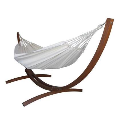 Tropical Hamac - Soporte de hamaca Latino Relax L + Cumbia L crudo