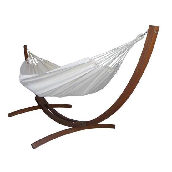 Tropical Hamac - Soporte de hamaca Latino Relax L + Cumbia L crudo
