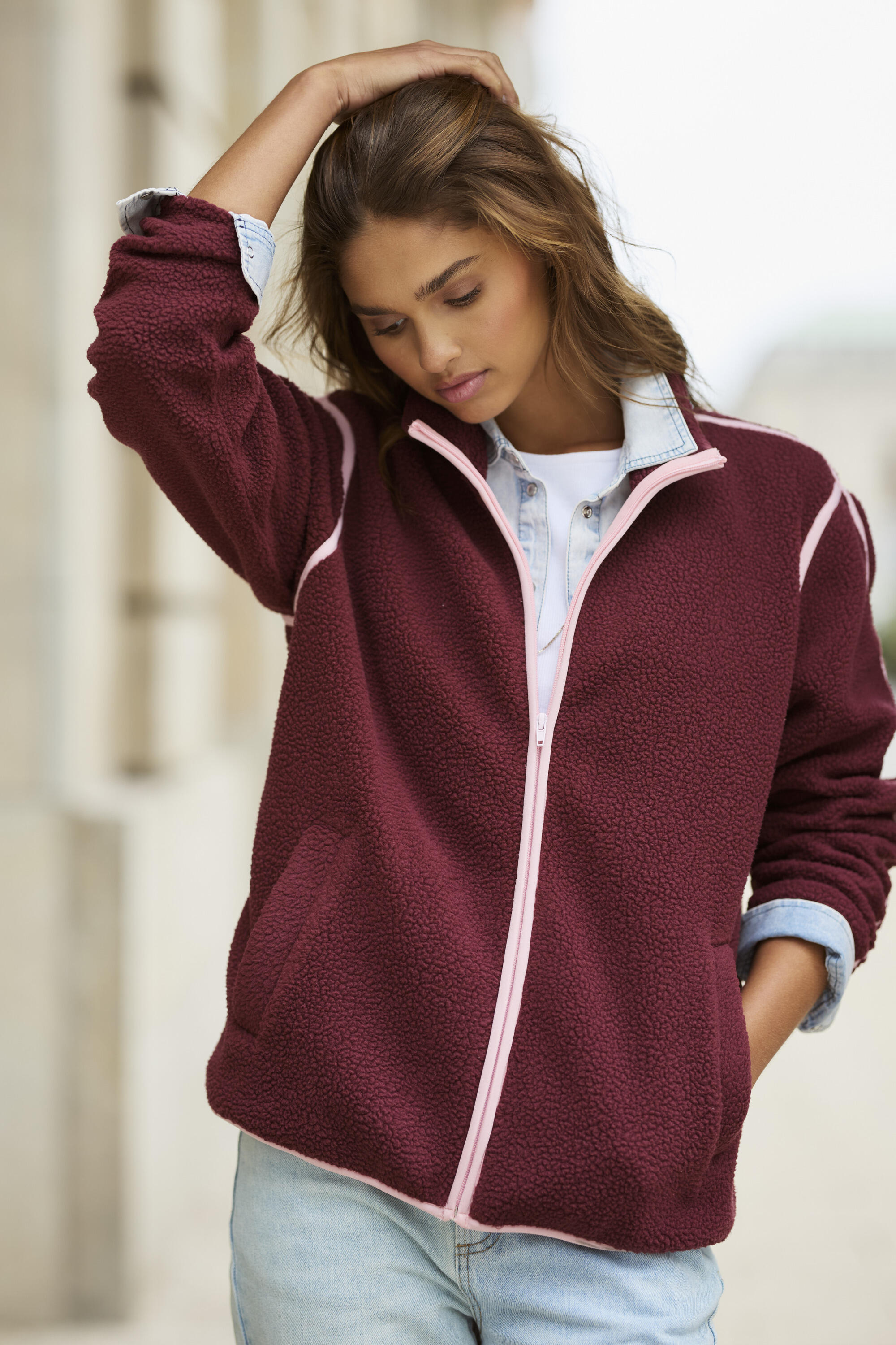 Damen Fleecejacke 4/5