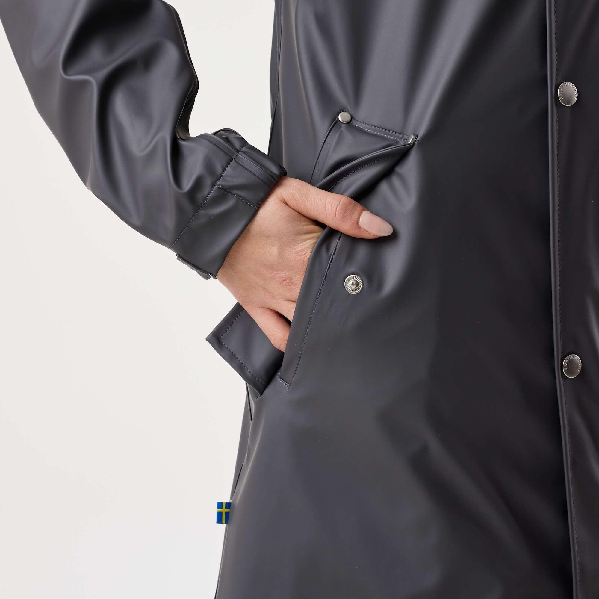 Giacca antipioggia da escursionismo da donna impermeabile Väderöarna Coat 6/8
