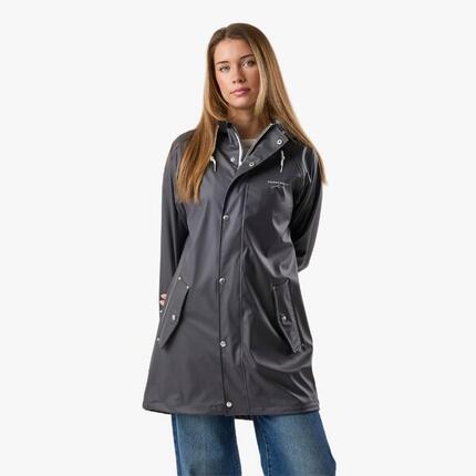 Veste de randonnée femme coupe-vent imperméable Väderöarna Coat W