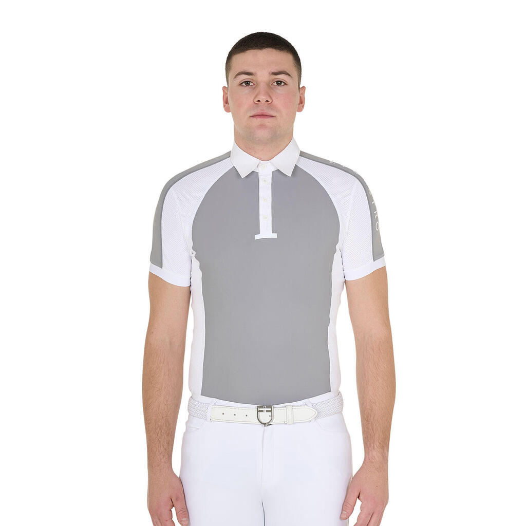 Men's show polo slim fit with four buttons