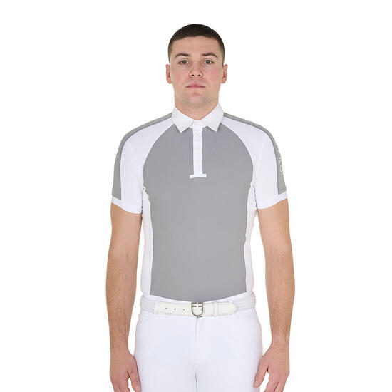 Polo homme de concours slim fit quatre boutons