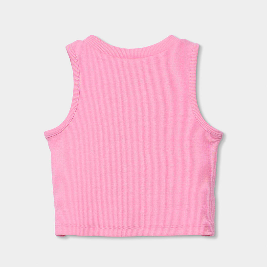 Camisetas De Tirantes de verano de tenis bebé niña boboli blanco 2/4