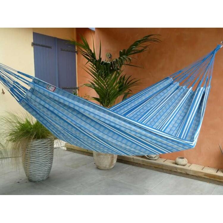 Tropical Hamac - Cama de rede POLIGONO XXL Turquesa 3/5