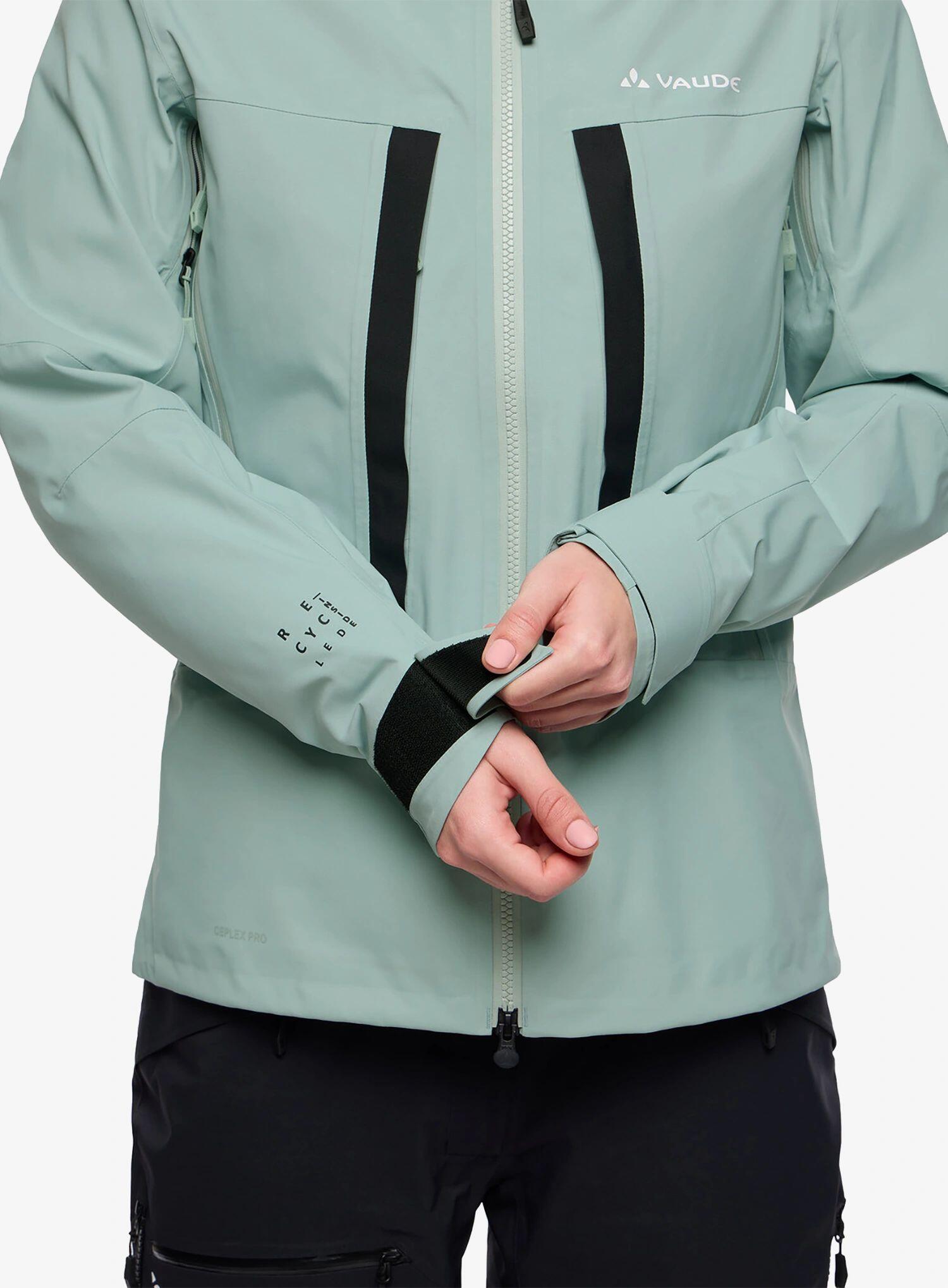 Kurtka w góry damska Vaude Monviso 2,5L Jacket 4/5