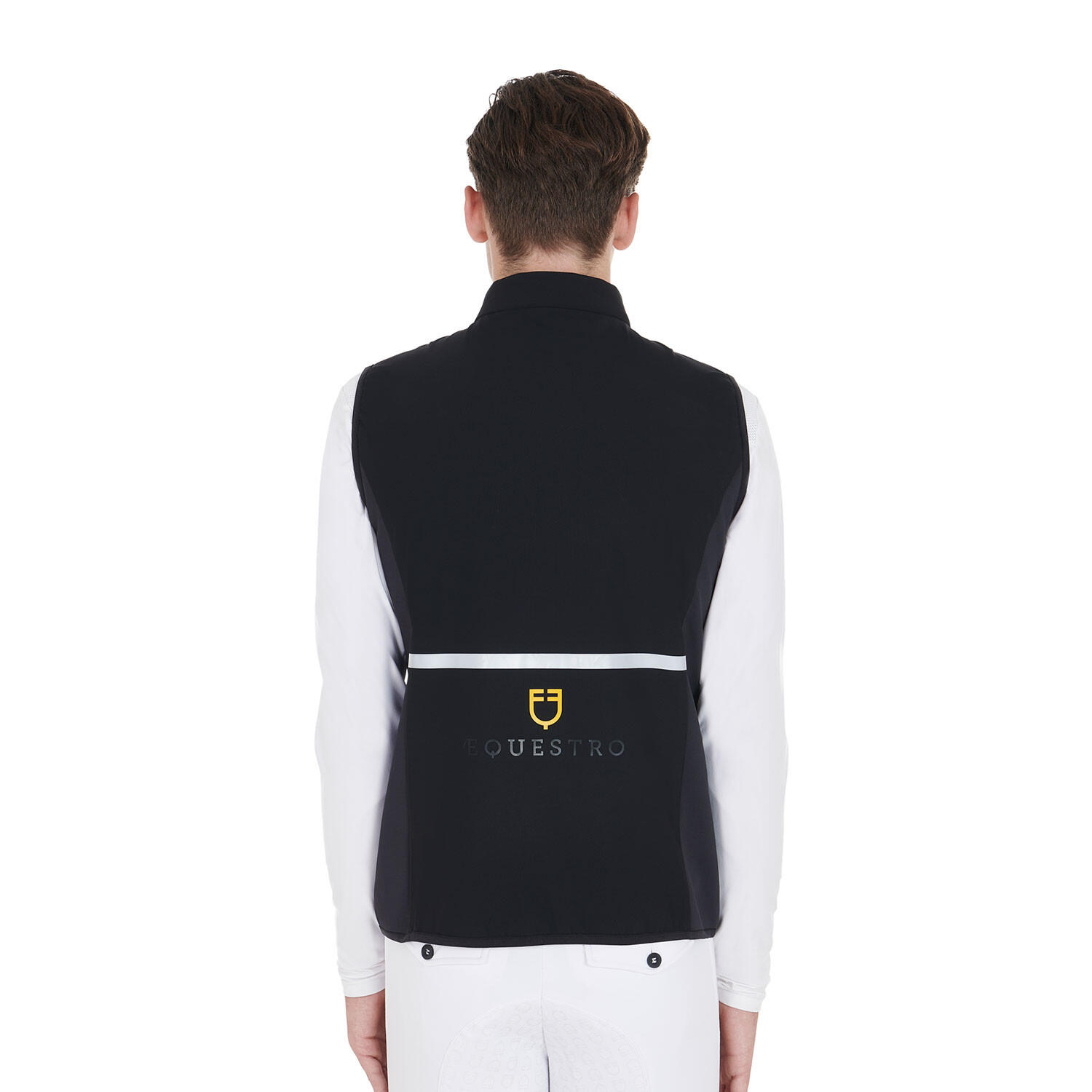 Gilet homme slim fit en tissu technique 2/4