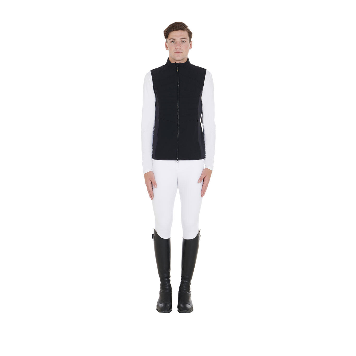 Gilet homme slim fit en tissu technique 4/4
