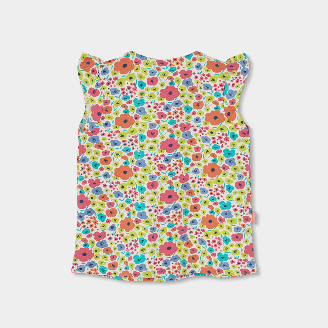 Camisetas de verano de gimnasia kids niña boboli multicolor 2/4