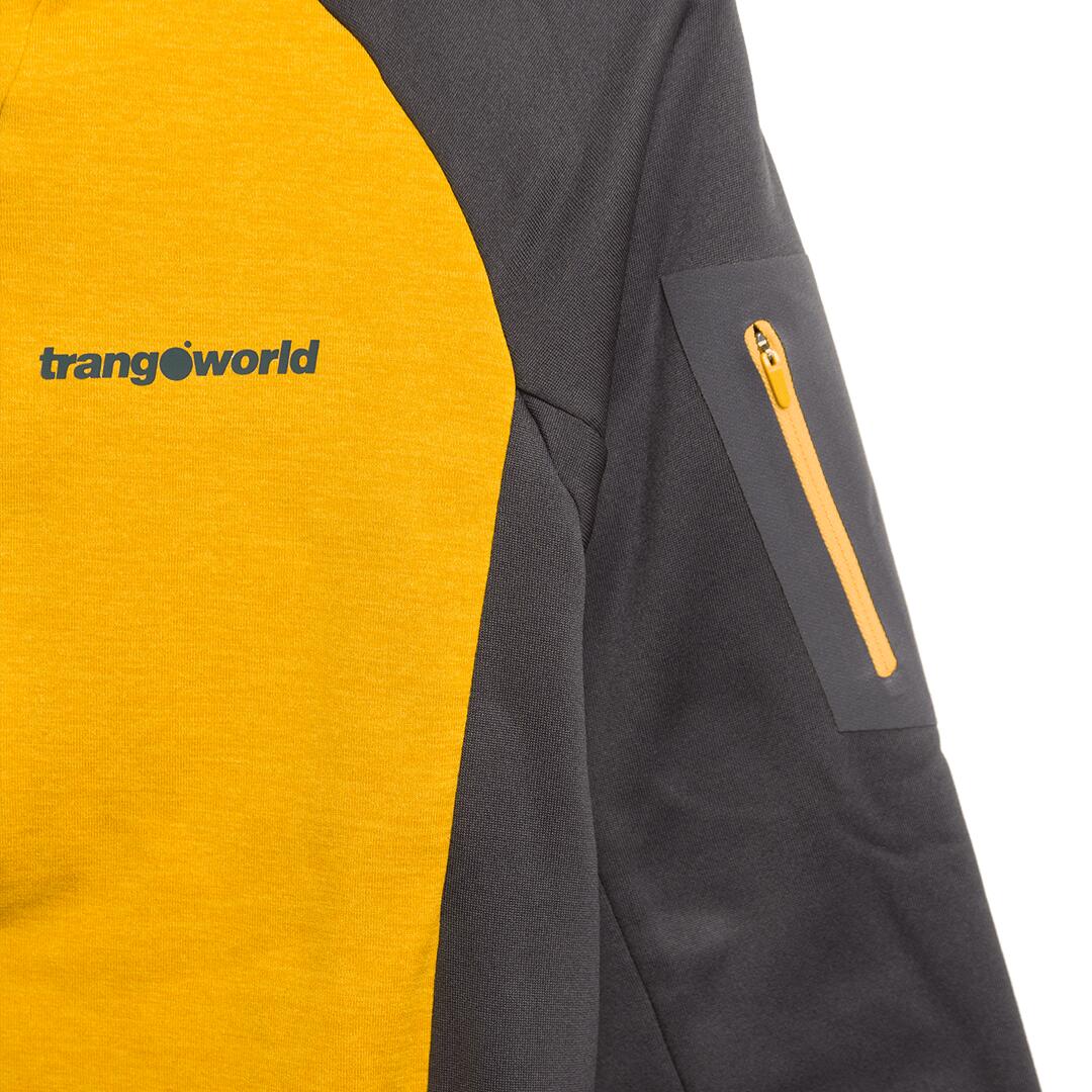 Jersey para Hombre Trangoworld Monch Amarillo/Gris 3/3