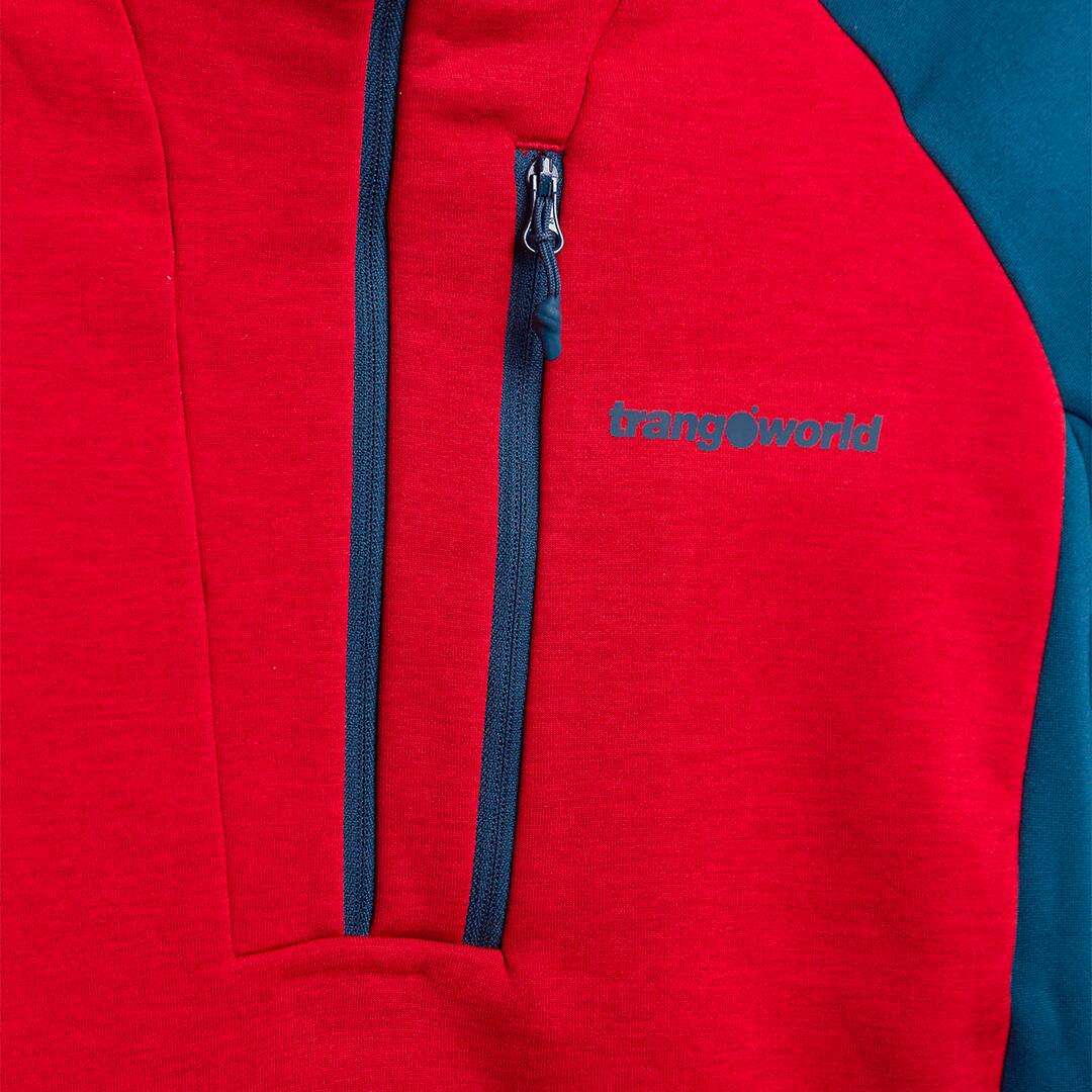 Jersey para Hombre Trangoworld Monch Rojo/Azul/Gris 3/3