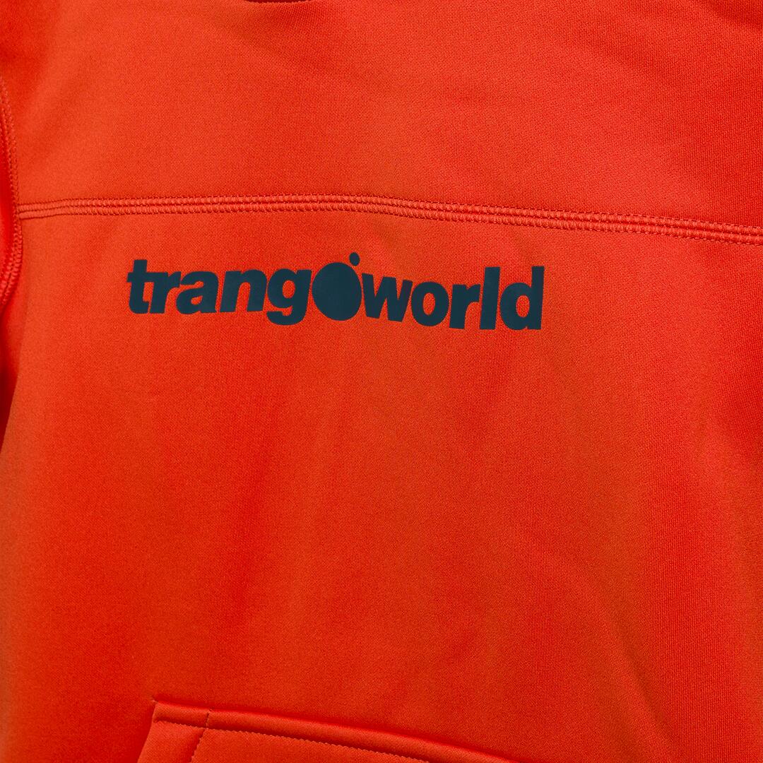 Sudadera para niños Trangoworld Kura v02 Naranja/Azul 2/2