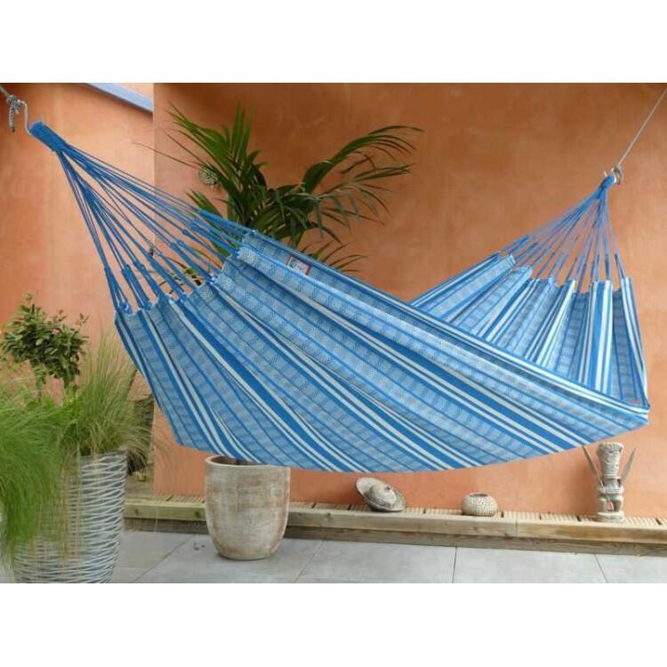 Tropical Hamac - Cama de rede POLIGONO XXL Turquesa 2/5