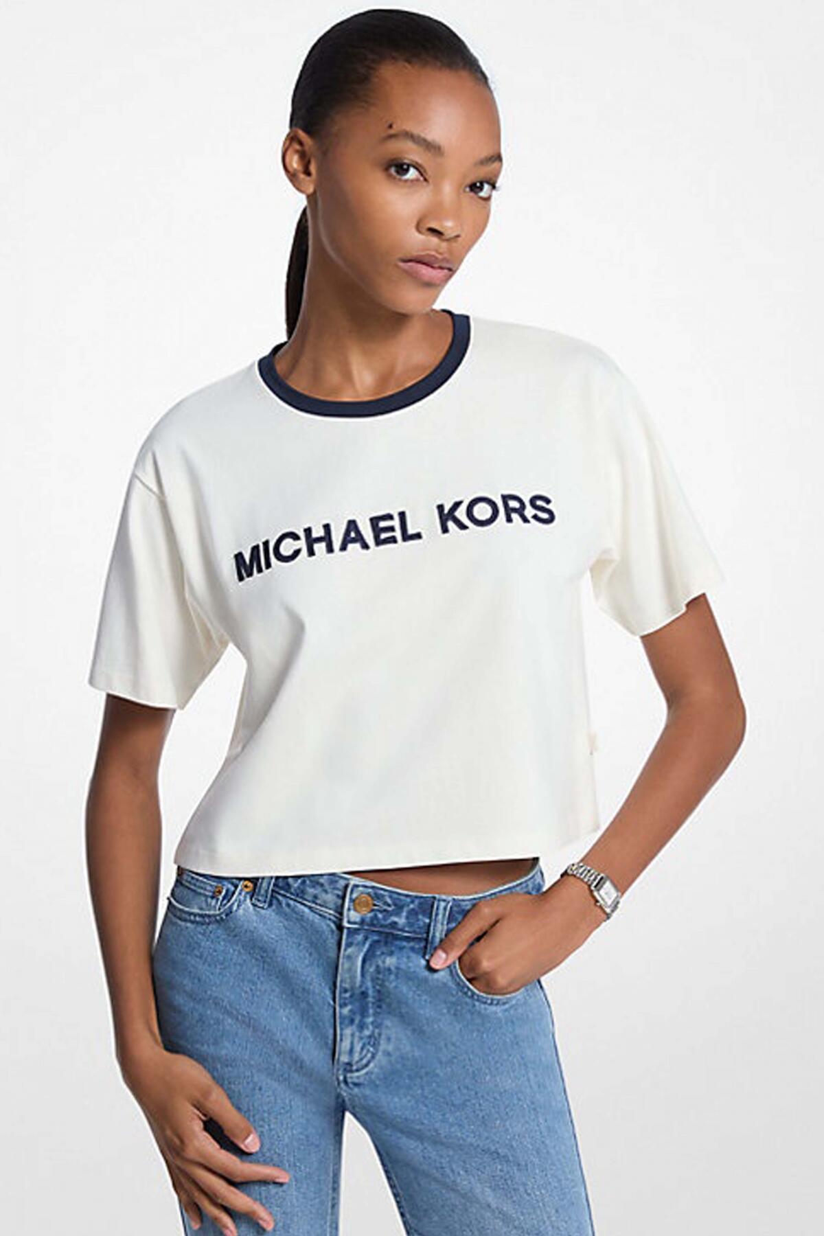 Camisetas Mujer Michael Kors Mf551wn2zu 3/4
