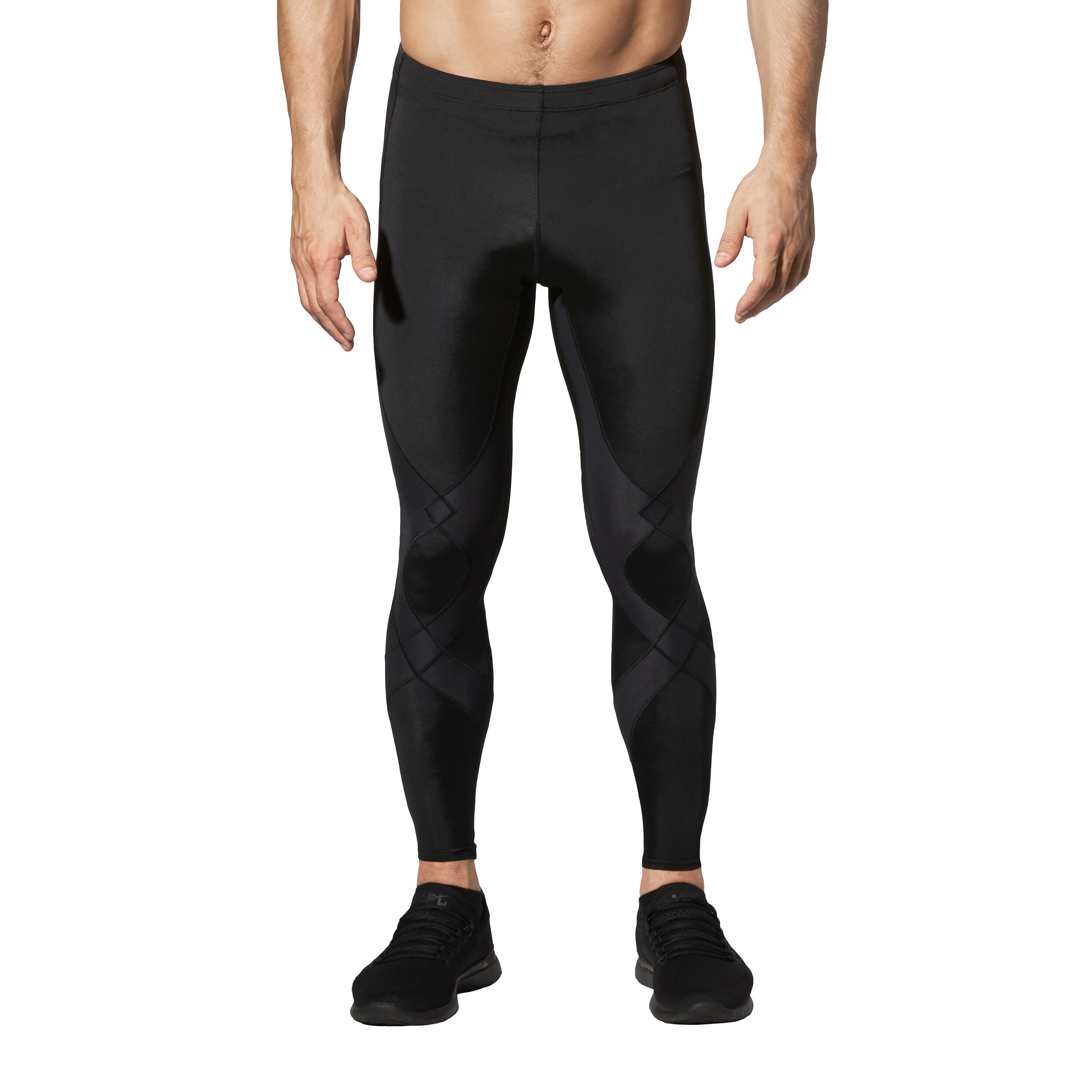 Stabilyx  Compressiebroek Heren heup, rug en knie ondersteuning Zwart XL 2/6
