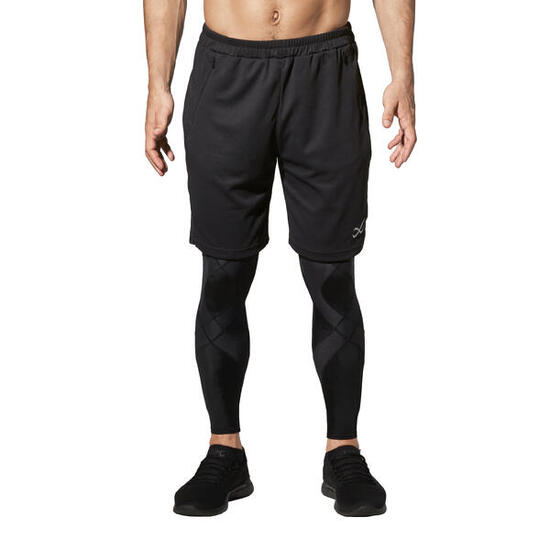 Stabilyx Compressiebroek Heren heup, rug en knie ondersteuning Zwart XL