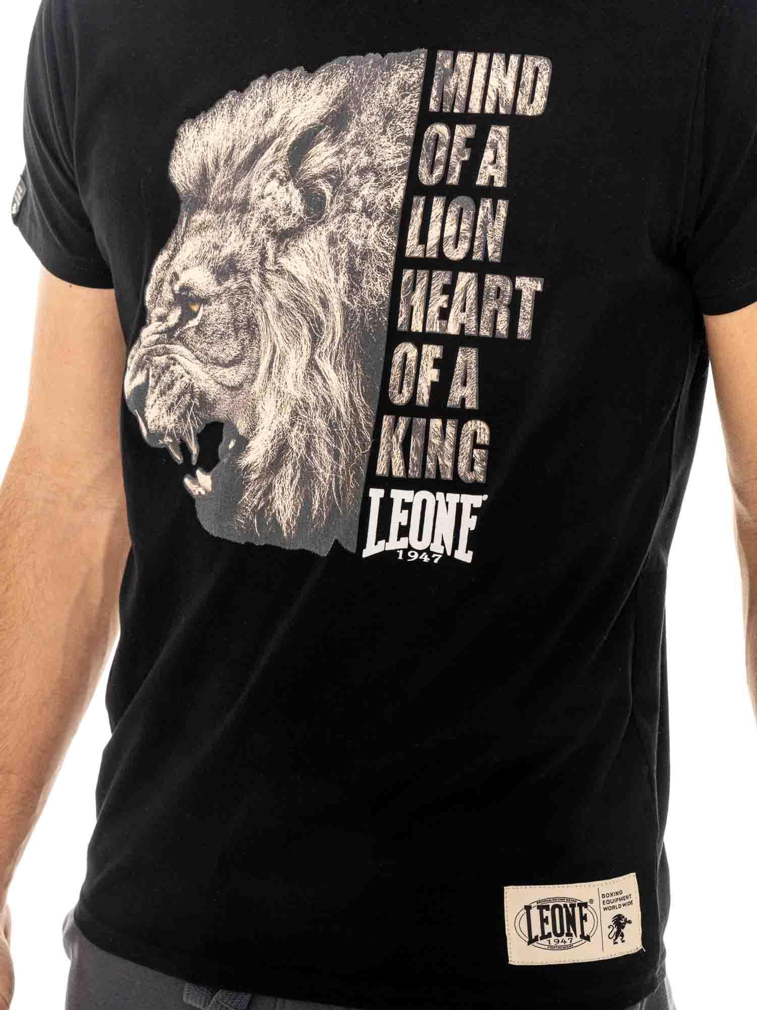 Heren T-shirt met korte mouwen van katoen met Leone 1947 Graphics print. 3/5