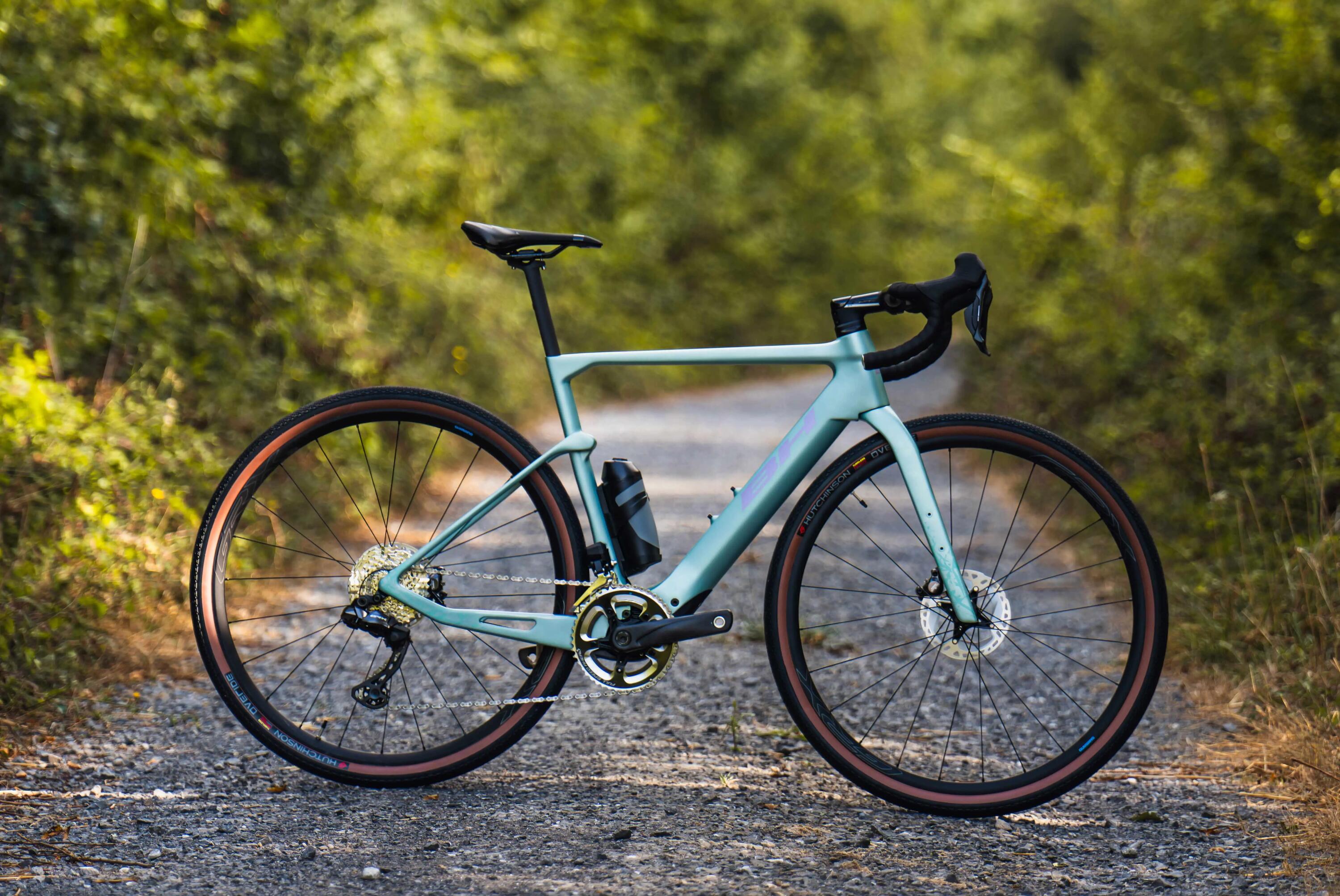 Bicicleta eléctrica carretera Bh Igravelx Carbon 2.9 (2026)verde-morado 4/4