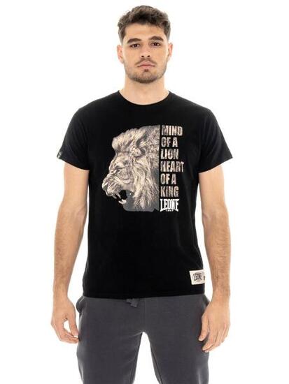 T-shirt homme en coton à manches courtes avec imprimé Leone 1947 Graphics