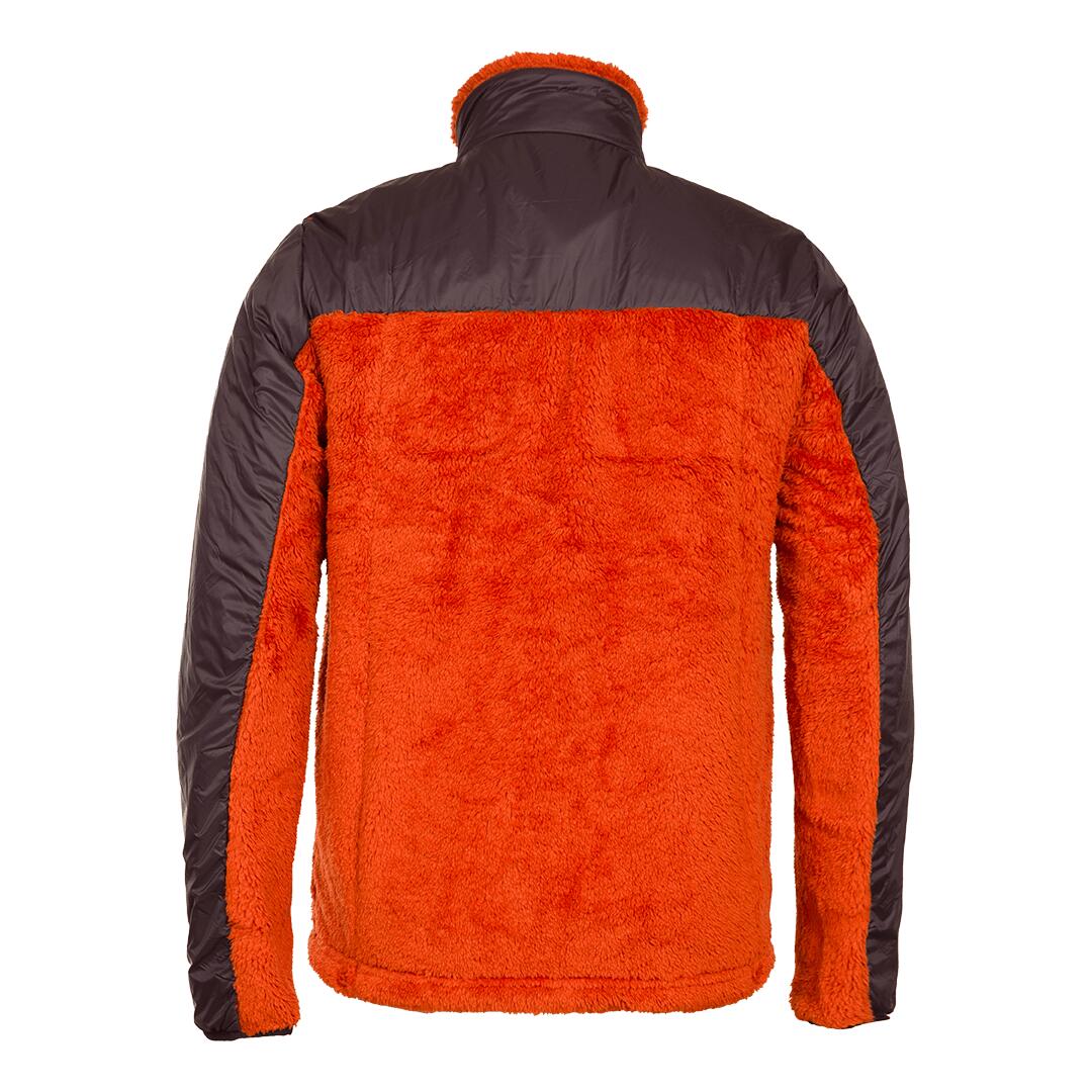 Forro polar para Hombre Trangoworld Balzar Naranja/Marrón 2/3