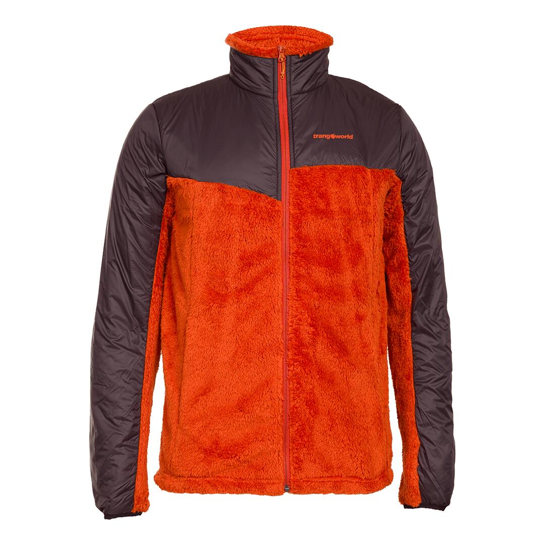 naranja / marrón oscuro