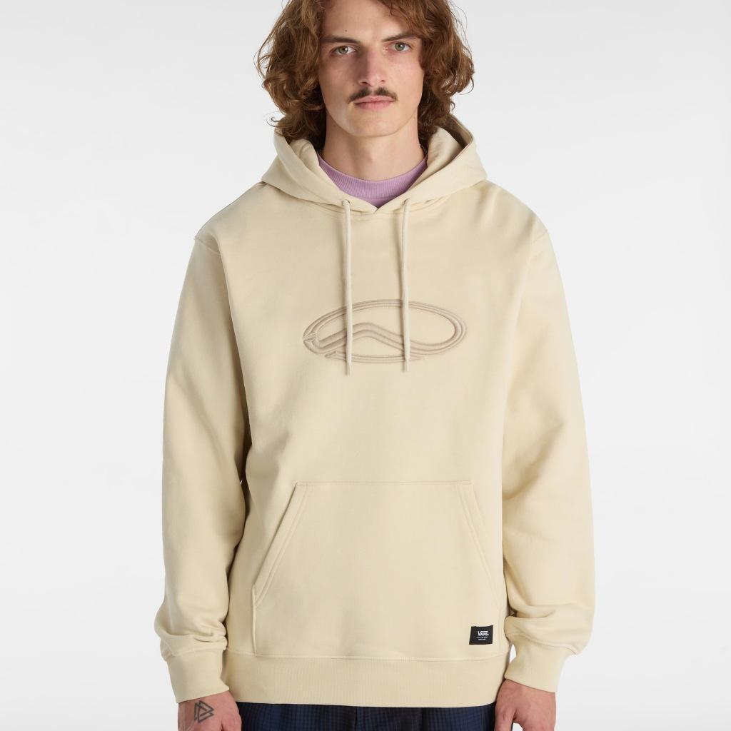 Bluza polarowa VANS OVAL LOOSE FLEECE Beżowy 3/5