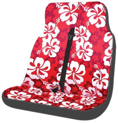 HOUSSE DE SIEGE DOUBLE POUR VAN SURFPISTOLS HIBISCUS