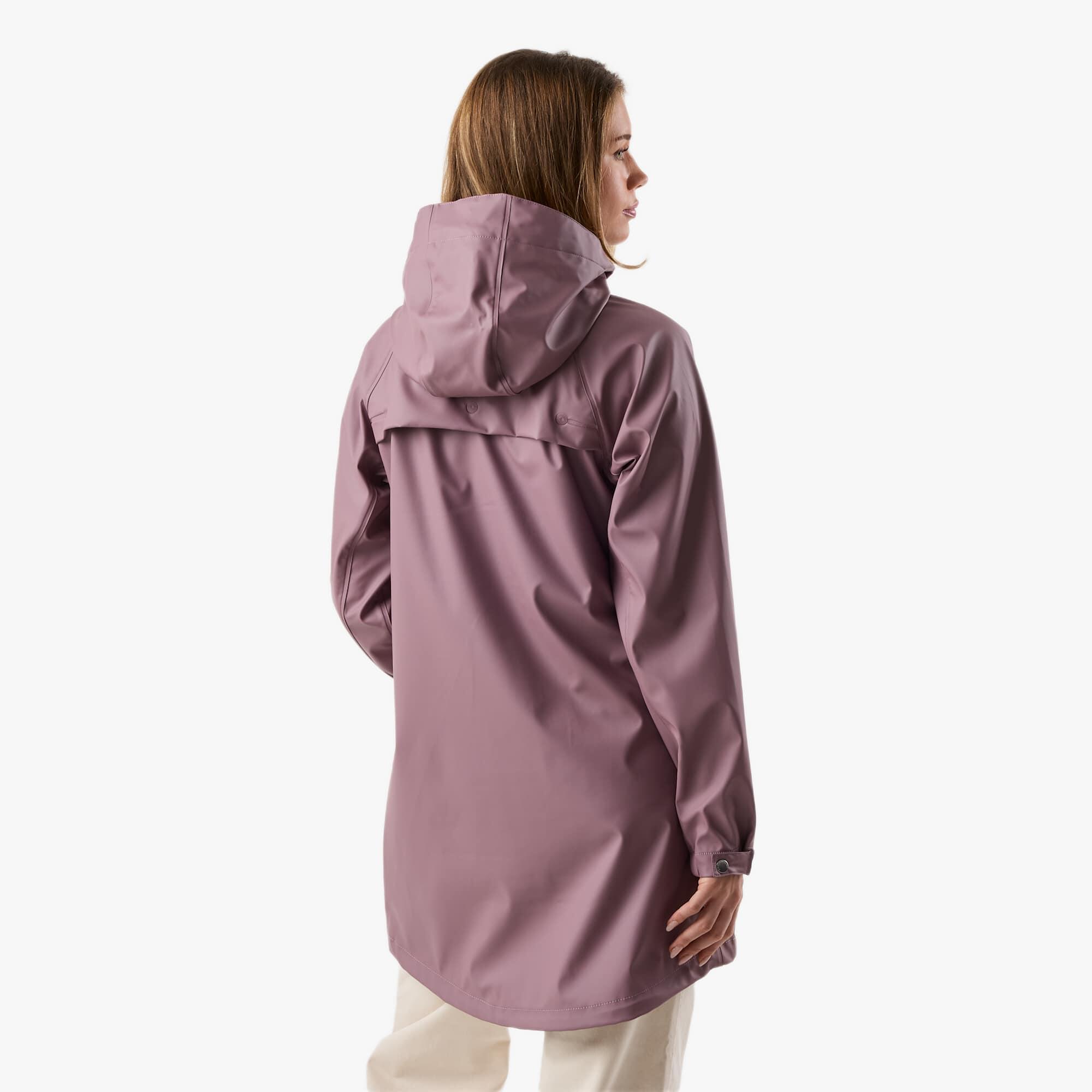 Giacca antipioggia da escursionismo da donna impermeabile Väderöarna Coat 2/8