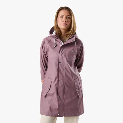 Veste de randonnée femme coupe-vent imperméable Väderöarna Coat W