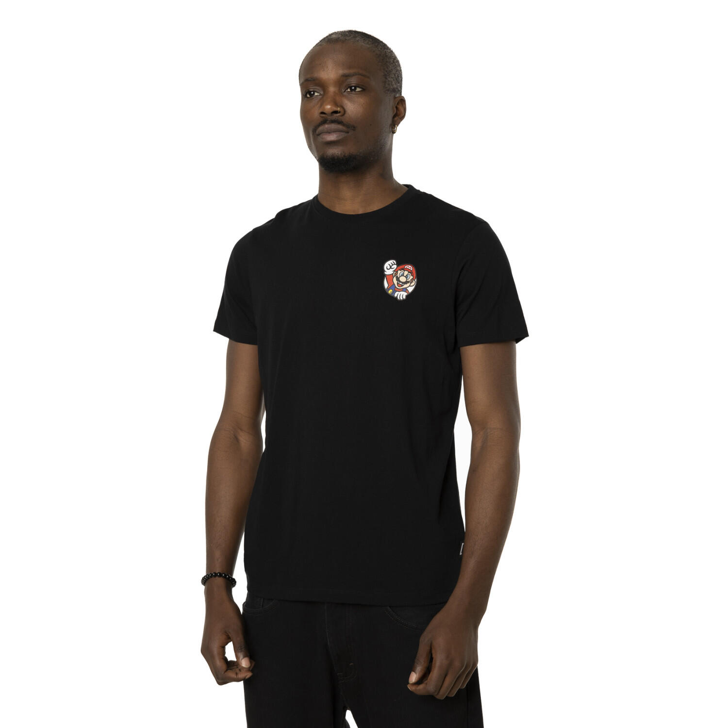 T-shirt en coton homme regular fit avec print Super Mario Bross 1/3
