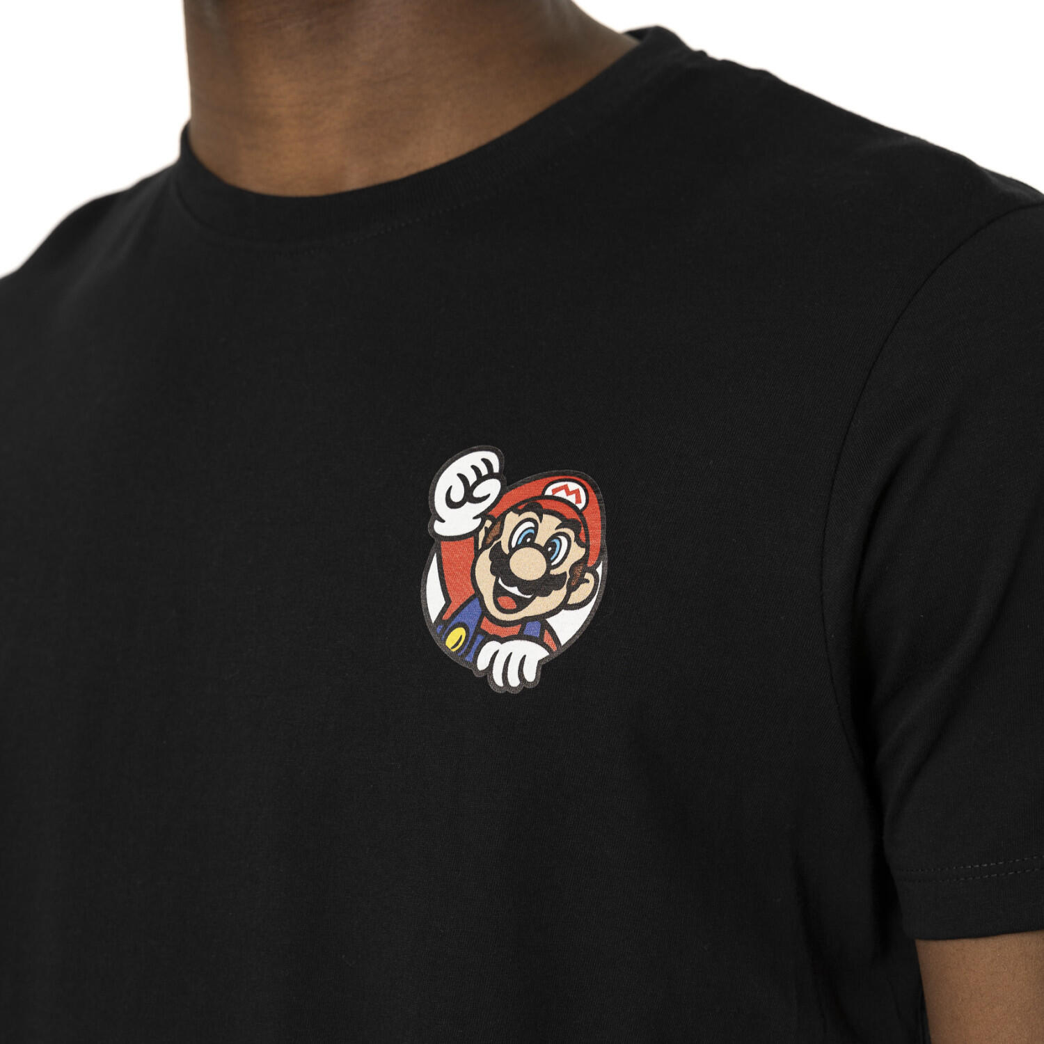 T-shirt en coton homme regular fit avec print Super Mario Bross 2/3