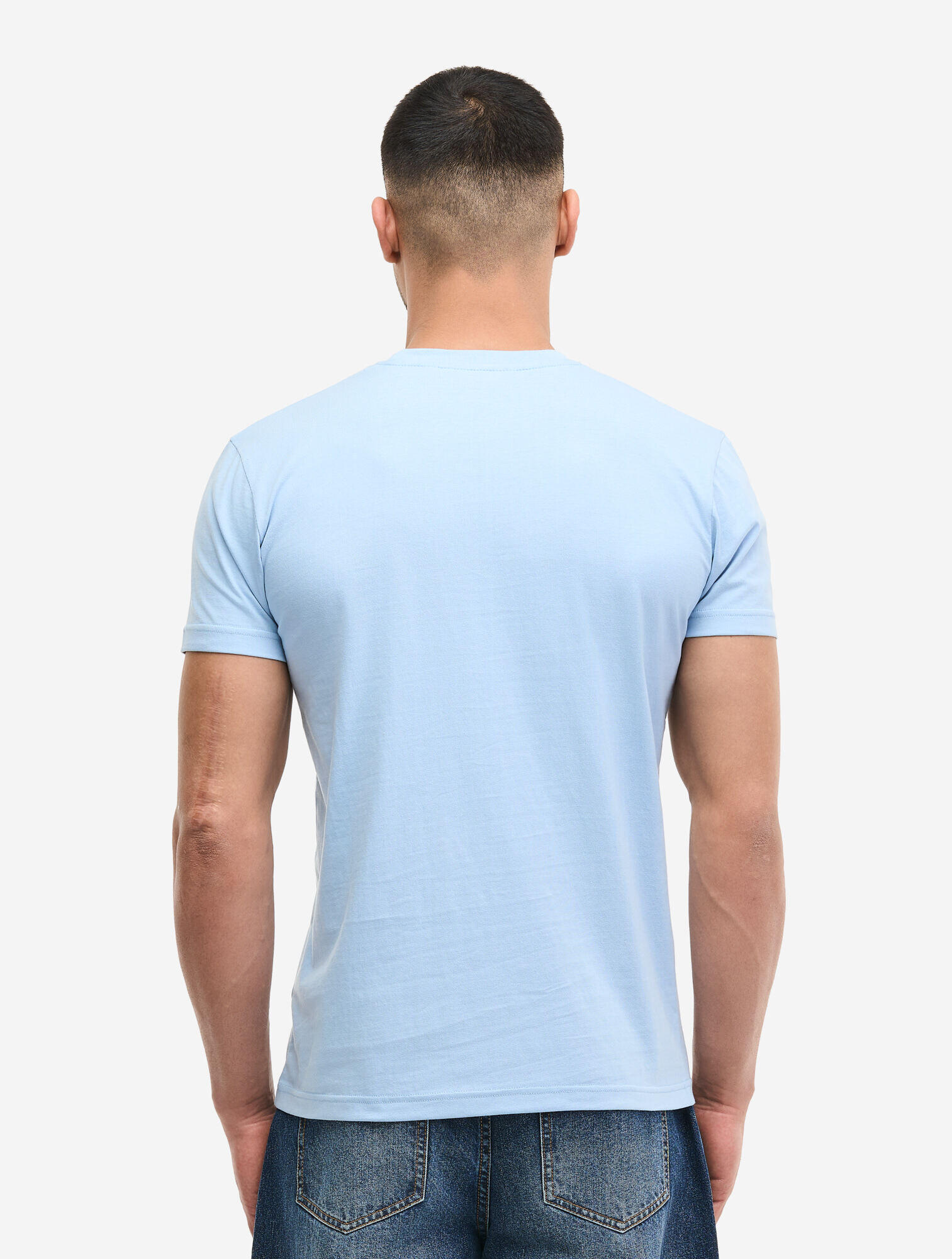 T-shirt in cotone Lonsdale Wormley 5/6