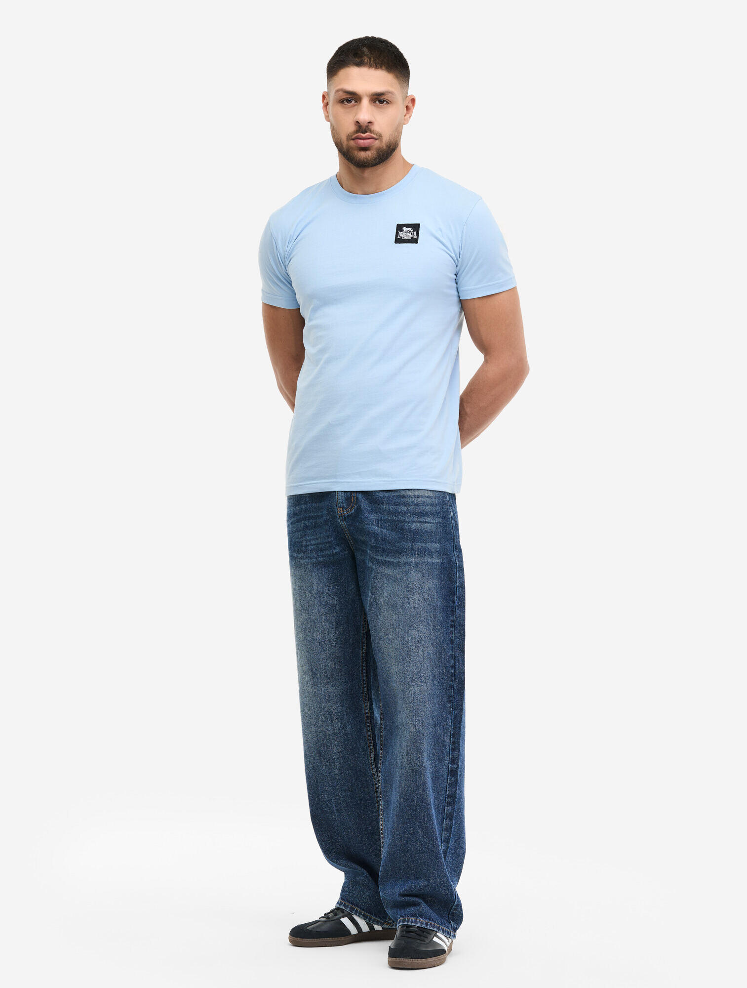 T-shirt in cotone Lonsdale Wormley 4/6