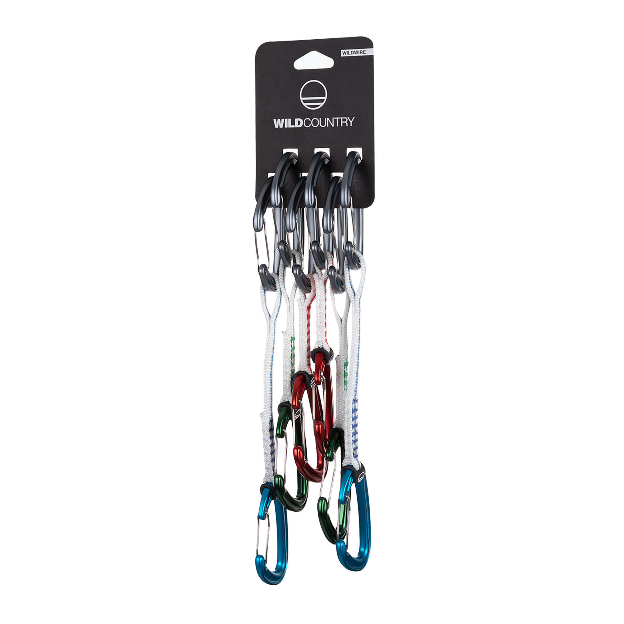 Juego de cintas exprés de escalada Wild Country Wildwire Quickdraw Trad 6 2/2