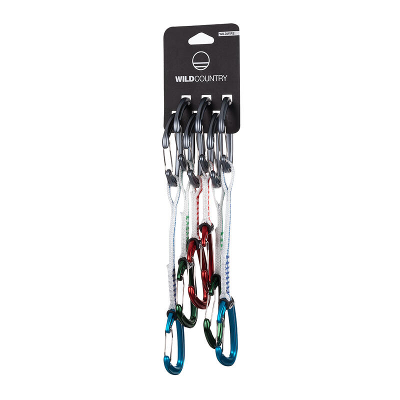 Set de ancore rapide de alpinism Wild Country Wildwire Quickdraw Trad 6
