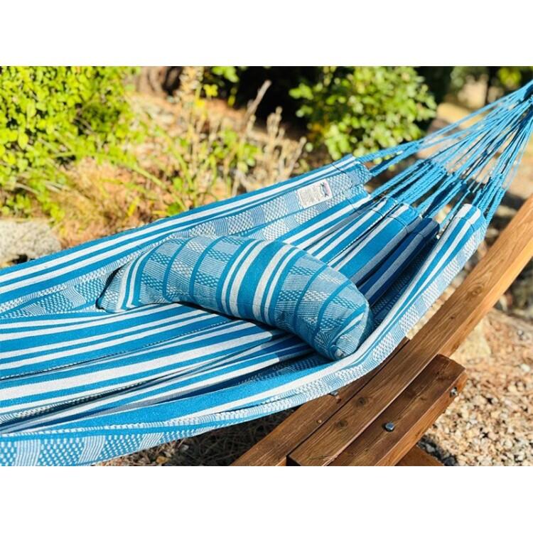 Tropical Hamac - Hangmatstandaard INKA L met Poligono Turquoise 4/5