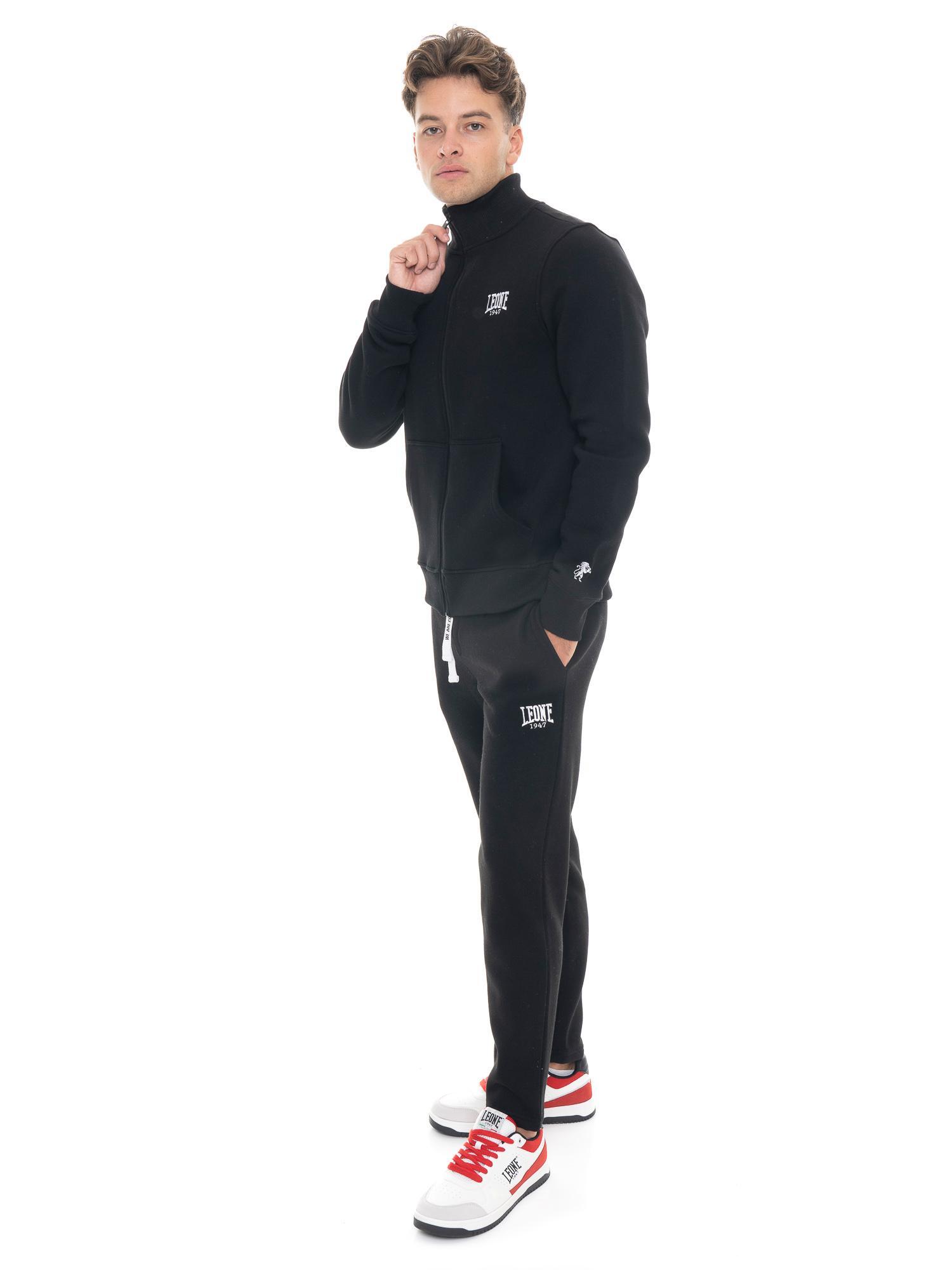 Agasalho de inverno masculino com gola alta e zíper, Leone 1947 Soft Basic 2/5