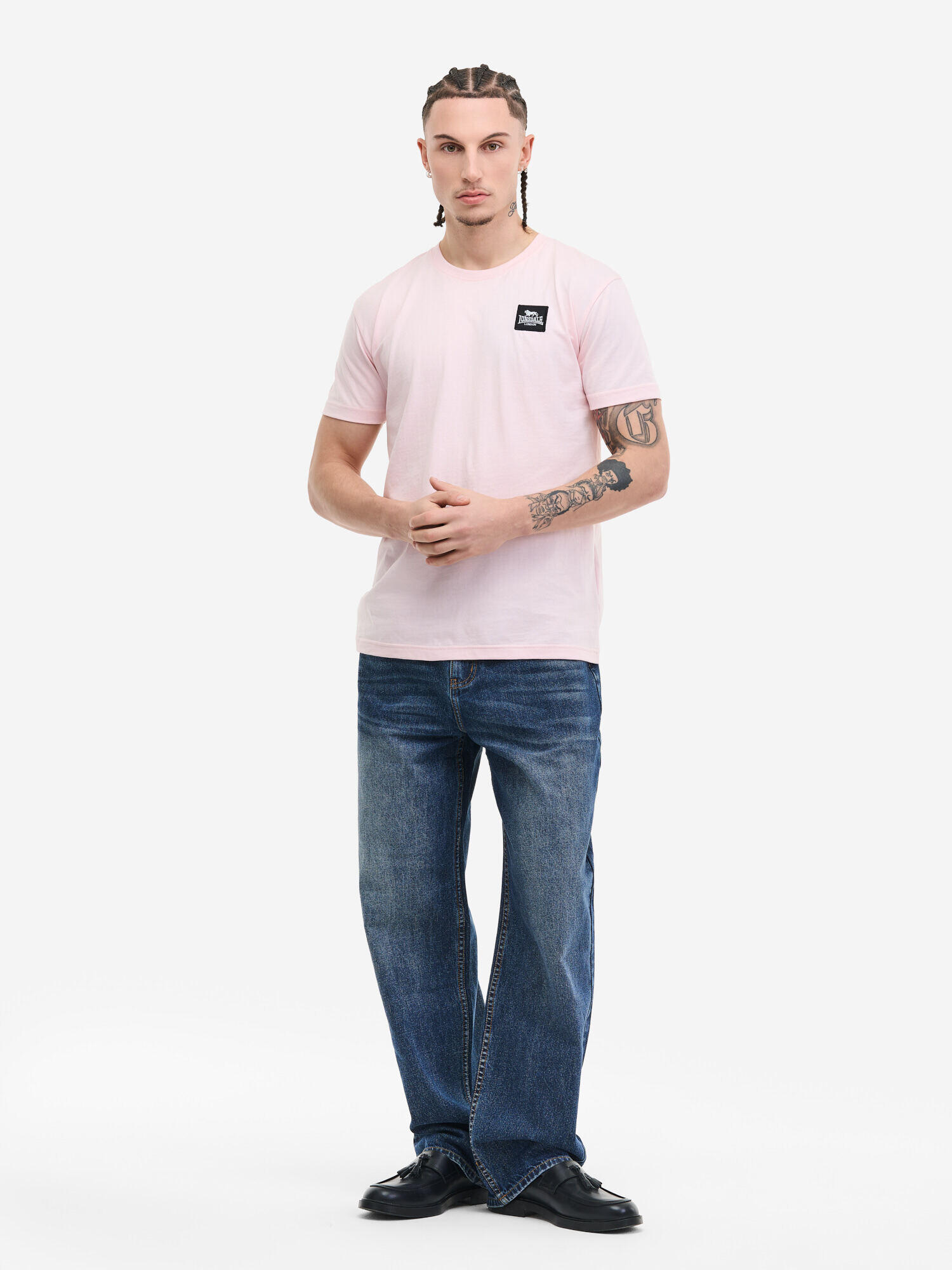 T-shirt in cotone Lonsdale Wormley 4/6
