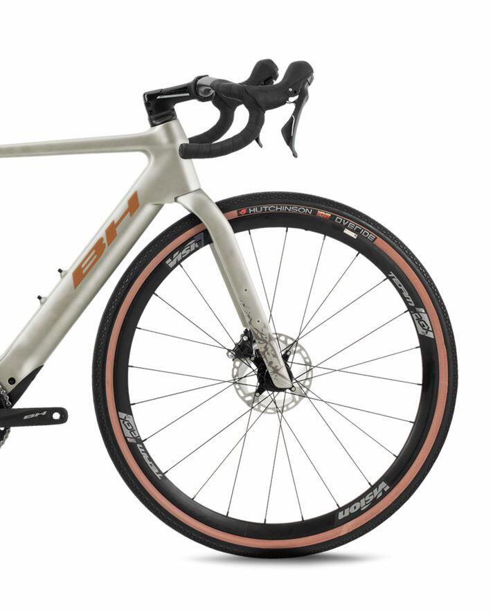 Bicicleta eléctrica carretera Bh Igravelx Carbon 2.9 (2026)gris-naranja 3/3