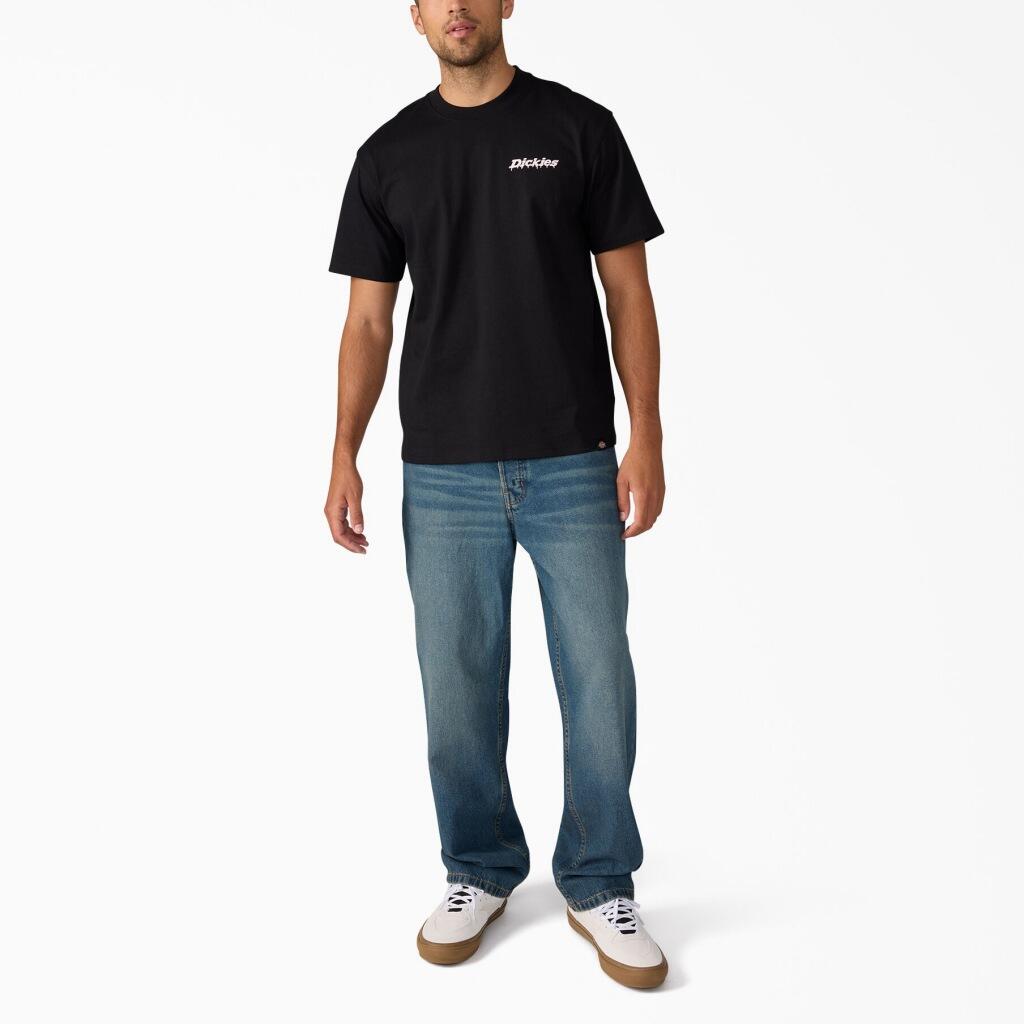 T-shirt Noir Homme Dickies Statesville 4/5