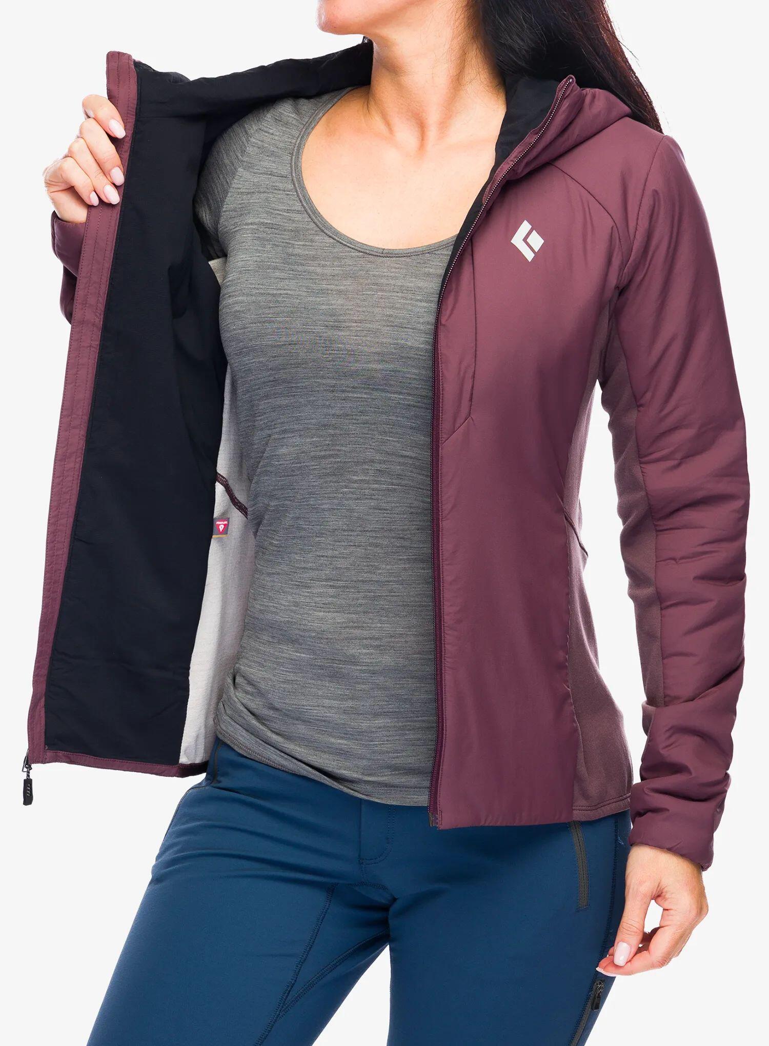Kurtka ocieplana damska Black Diamond First Light Hybrid Hoody 6/7