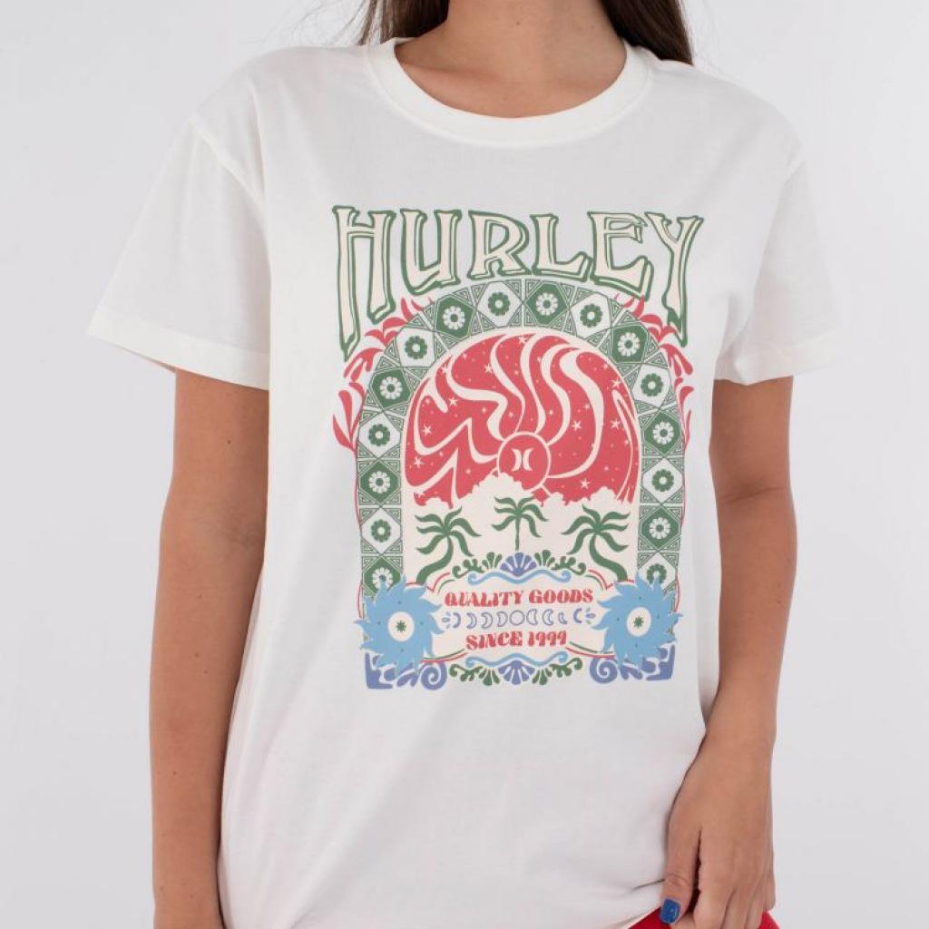 Camisetas Mujer Hurley Organic Mikonos Tee 3/5