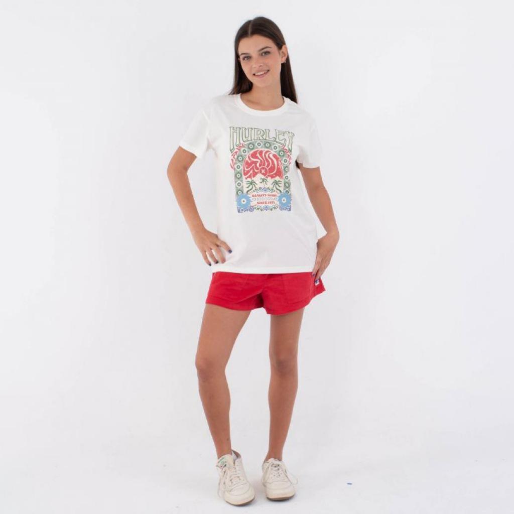 Camisetas Mujer Hurley Organic Mikonos Tee 4/5