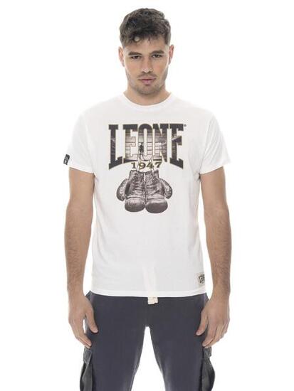 T-shirt homme en coton à manches courtes avec imprimé Leone 1947 Graphics
